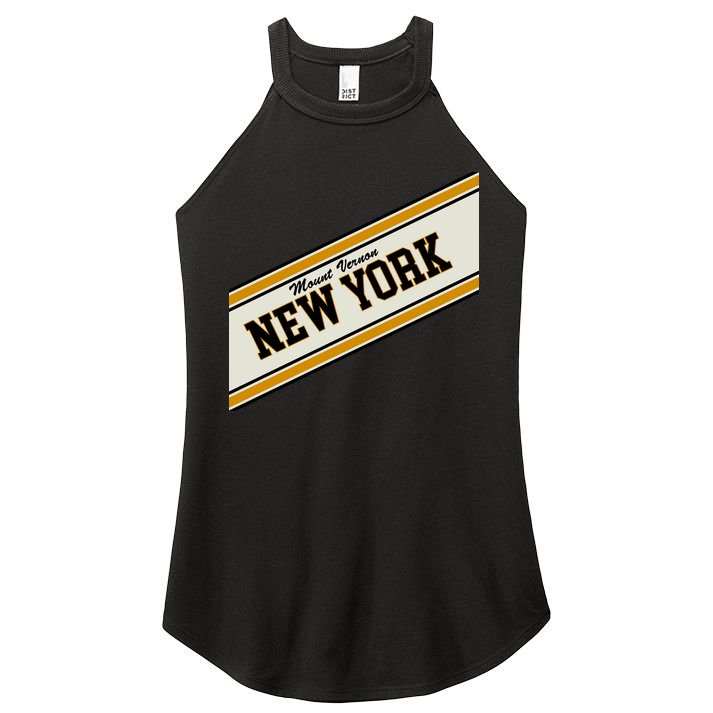 Mount Vernon Varsity Logo Women's Perfect Tri Rocker Tank