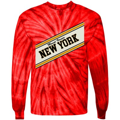 Mount Vernon Varsity Logo Tie-Dye Long Sleeve Shirt