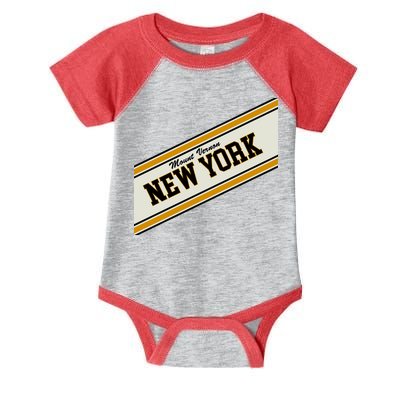 Mount Vernon Varsity Logo Infant Baby Jersey Bodysuit