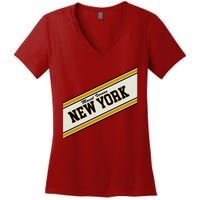 Mount Vernon Varsity Logo Women's V-Neck T-Shirt