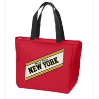 Mount Vernon Varsity Logo Zip Tote Bag
