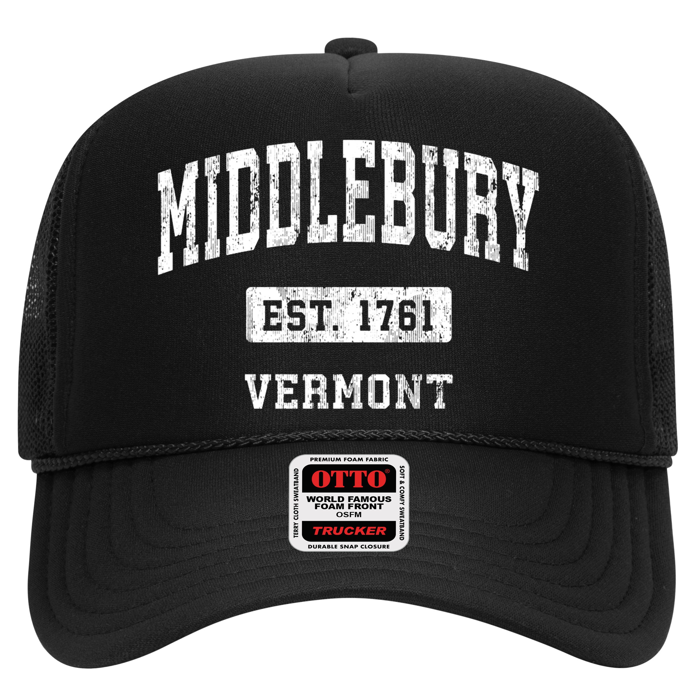 Middlebury Vermont Vt Vintage Sports Established Hat
