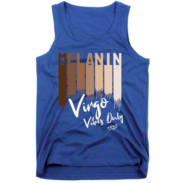 Melanin Virgo Vibes Only Zodiac Sign For Black Gift Tank Top