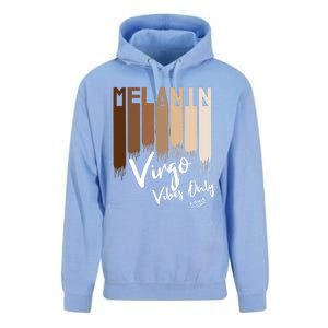 Melanin Virgo Vibes Only Zodiac Sign For Black Gift Unisex Surf Hoodie