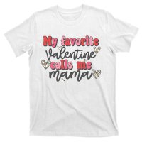 Mama Valentine Women Valentines Day Cute Valentine T-Shirt