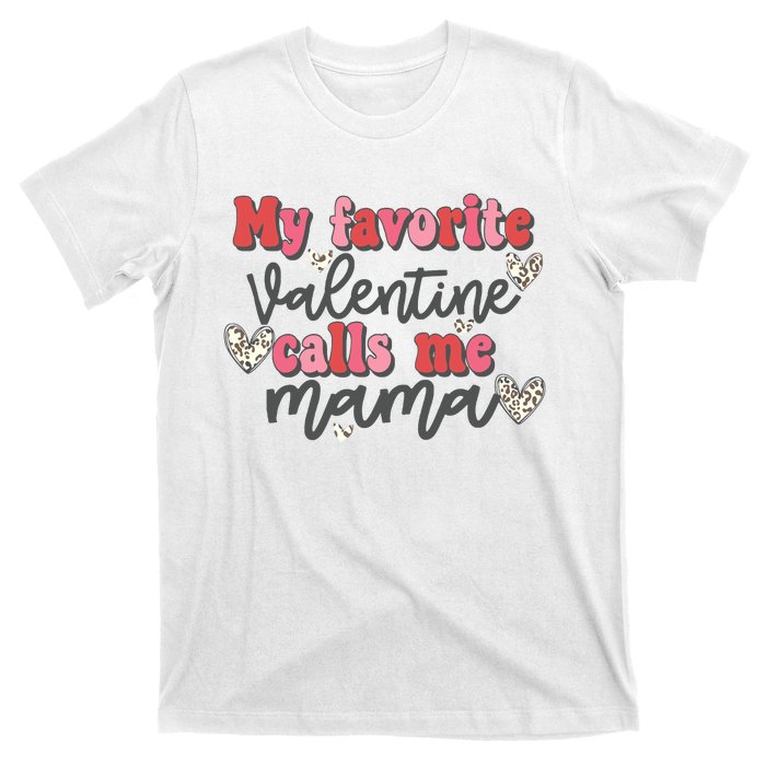 Mama Valentine Women Valentines Day Cute Valentine T-Shirt