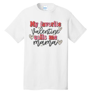 Mama Valentine Women Valentines Day Cute Valentine Tall T-Shirt