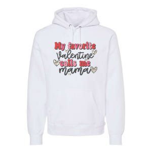 Mama Valentine Women Valentines Day Cute Valentine Premium Hoodie