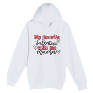 Mama Valentine Women Valentines Day Cute Valentine Premium Pullover Hoodie