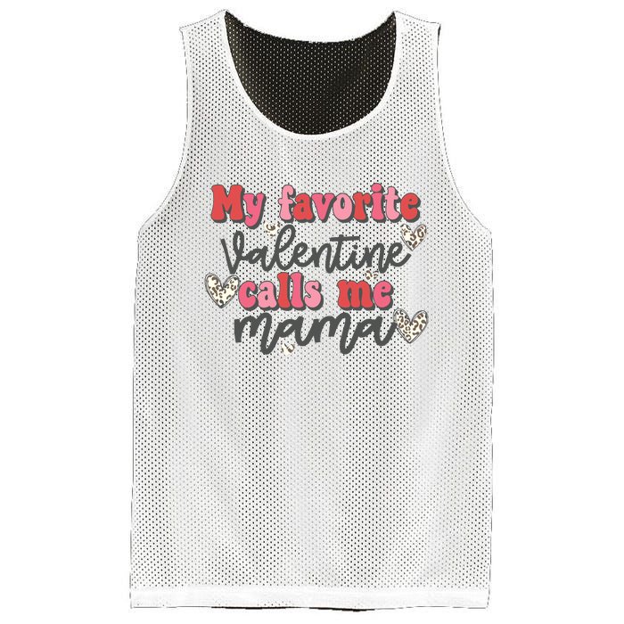 Mama Valentine Women Valentines Day Cute Valentine Mesh Reversible Basketball Jersey Tank