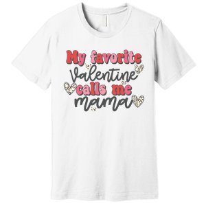 Mama Valentine Women Valentines Day Cute Valentine Premium T-Shirt