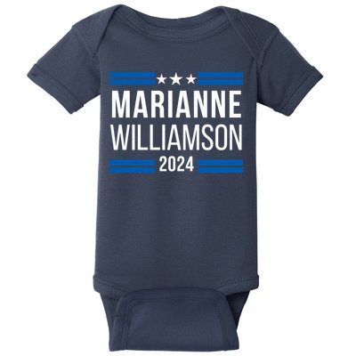 Marianne Williamson 2024, Marianne For President Baby Bodysuit