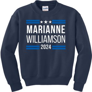 Marianne Williamson 2024, Marianne For President Kids Sweatshirt