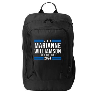 Marianne Williamson 2024, President Men Women Williamson 2024 City Backpack