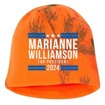 Marianne Williamson 2024, President Men Women Williamson 2024 Kati - Camo Knit Beanie