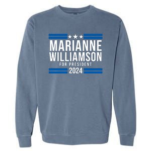 Marianne Williamson 2024, President Men Women Williamson 2024 Garment-Dyed Sweatshirt