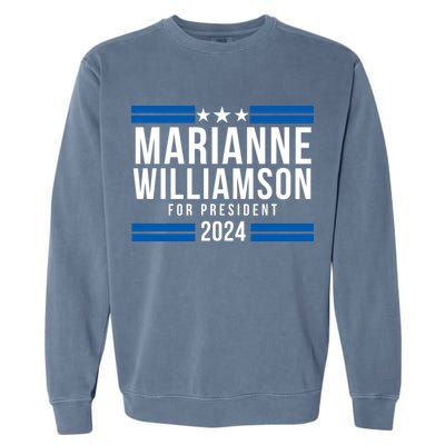 Marianne Williamson 2024, President Men Women Williamson 2024 Garment-Dyed Sweatshirt