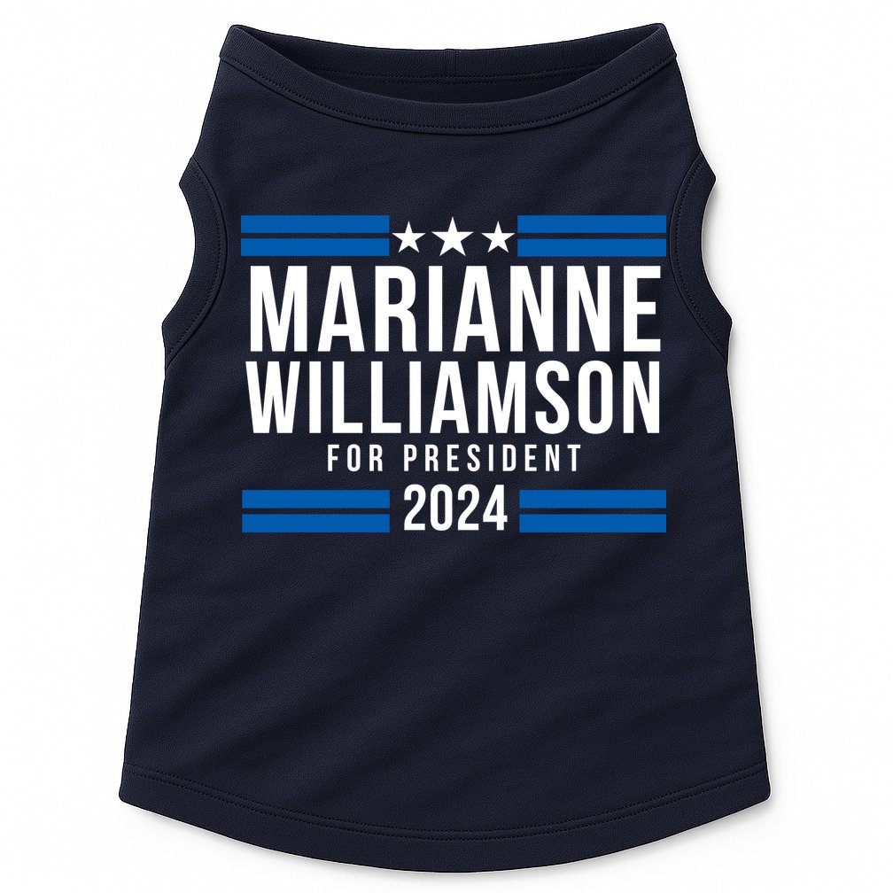 Marianne Williamson 2024, President Men Women Williamson 2024 Doggie Tank