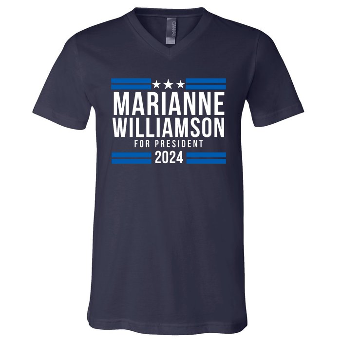 Marianne Williamson 2024, President Men Women Williamson 2024 V-Neck T-Shirt