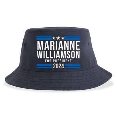 Marianne Williamson 2024, President Men Women Williamson 2024 Sustainable Bucket Hat