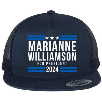 Marianne Williamson 2024, President Men Women Williamson 2024 Flat Bill Trucker Hat