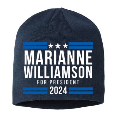 Marianne Williamson 2024, President Men Women Williamson 2024 Sustainable Beanie