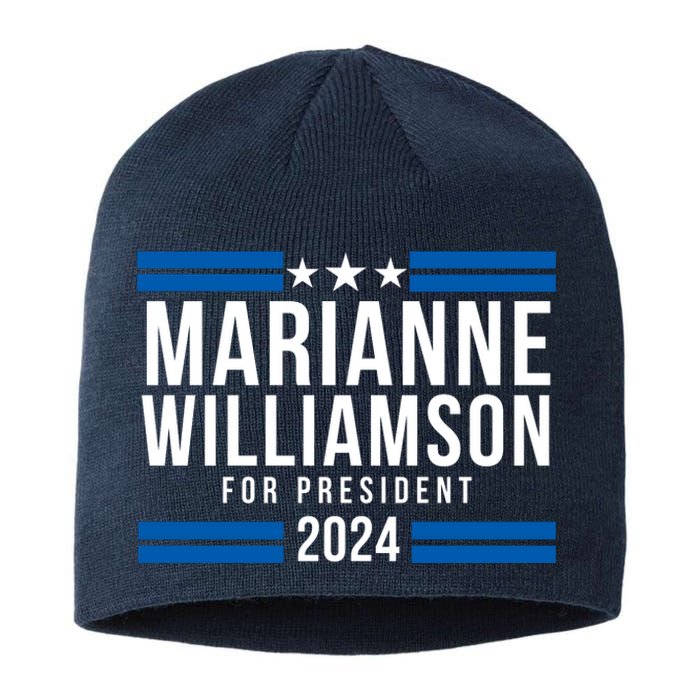 Marianne Williamson 2024, President Men Women Williamson 2024 Sustainable Beanie