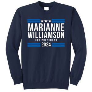 Marianne Williamson 2024, President Men Women Williamson 2024 Tall Sweatshirt