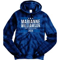 Marianne Williamson 2024, President Men Women Williamson 2024 Tie Dye Hoodie