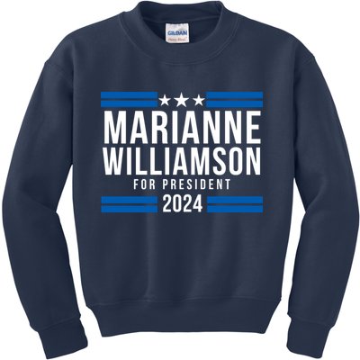 Marianne Williamson 2024, President Men Women Williamson 2024 Kids Sweatshirt