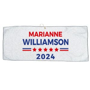 Marianne Williamson 2024 For President Election Campaign Large Microfiber Waffle Golf Towel