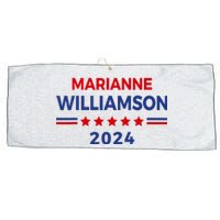 Marianne Williamson 2024 For President Election Campaign Large Microfiber Waffle Golf Towel