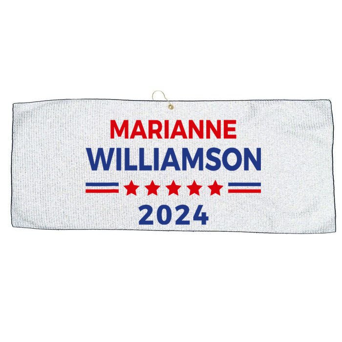 Marianne Williamson 2024 For President Election Campaign Large Microfiber Waffle Golf Towel