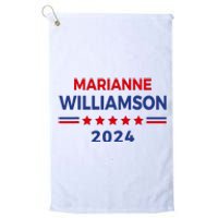 Marianne Williamson 2024 For President Election Campaign Platinum Collection Golf Towel