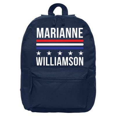 Marianne Williamson 2024 Williamson 2024 President Men Women 16 in Basic Backpack