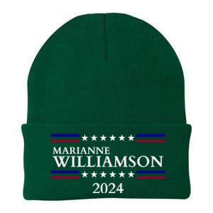 Marianne Williamson 2024 For President Election Knit Cap Winter Beanie