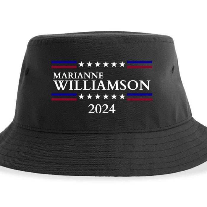 Marianne Williamson 2024 For President Election Sustainable Bucket Hat