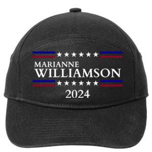 Marianne Williamson 2024 For President Election 7-Panel Snapback Hat