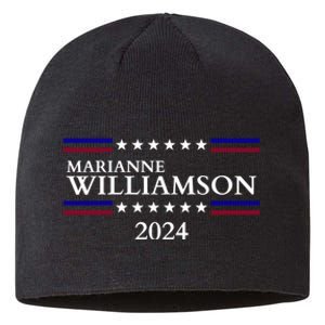 Marianne Williamson 2024 For President Election Sustainable Beanie