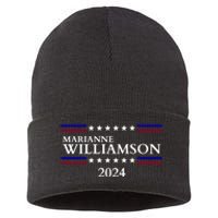 Marianne Williamson 2024 For President Election Sustainable Knit Beanie