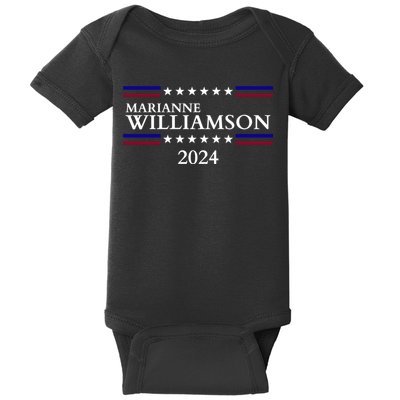 Marianne Williamson 2024 For President Election Baby Bodysuit