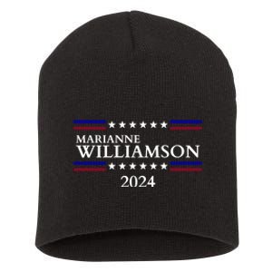 Marianne Williamson 2024 For President Election Short Acrylic Beanie