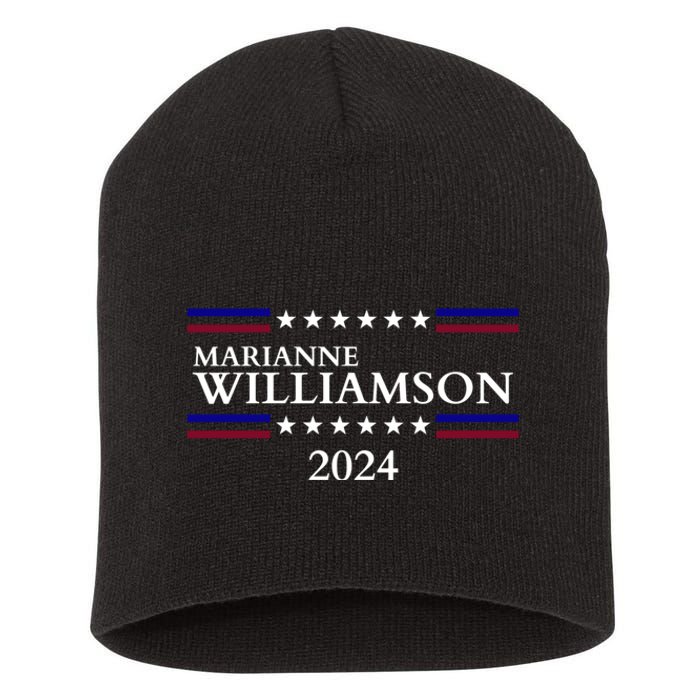 Marianne Williamson 2024 For President Election Short Acrylic Beanie