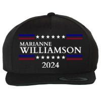 Marianne Williamson 2024 For President Election Wool Snapback Cap