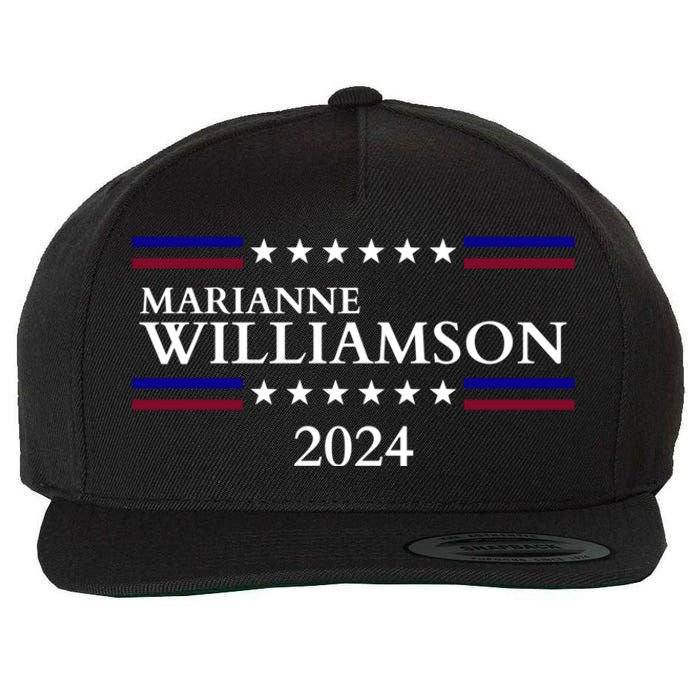 Marianne Williamson 2024 For President Election Wool Snapback Cap