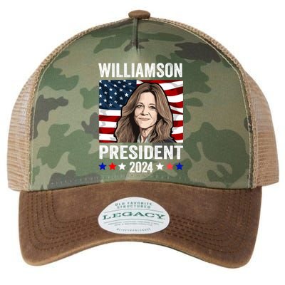 Marianne Williamson 2024 For President Election Legacy Tie Dye Trucker Hat