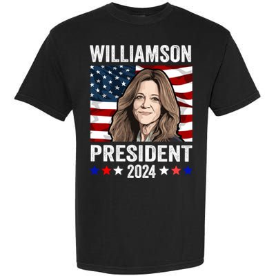 Marianne Williamson 2024 For President Election Garment-Dyed Heavyweight T-Shirt