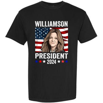 Marianne Williamson 2024 For President Election Garment-Dyed Heavyweight T-Shirt