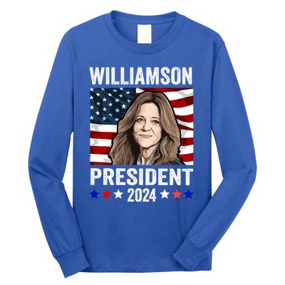 Marianne Williamson 2024 For President Election Long Sleeve Shirt