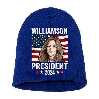 Marianne Williamson 2024 For President Election Short Acrylic Beanie